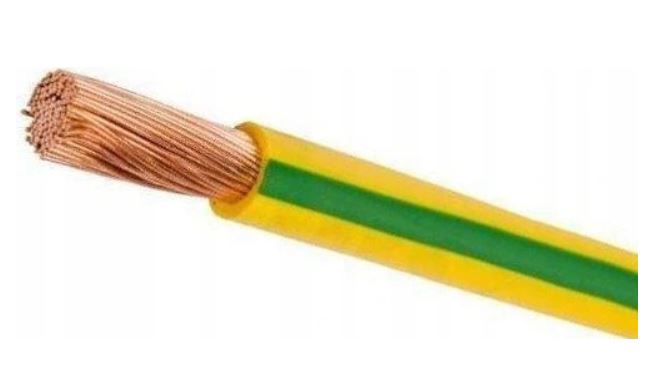 Καλώδιο LGY 16mm2 750V Κ/Π κίτρινο-πράσινο, σύρμα