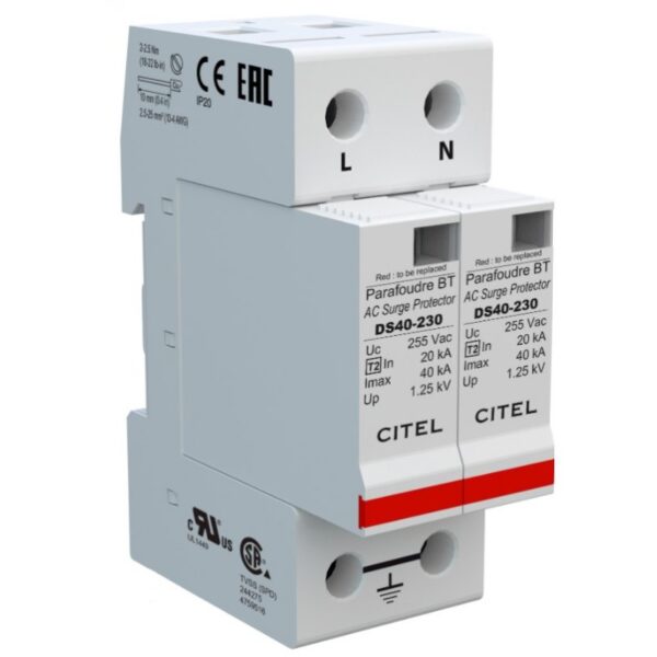Προστατευτής υπερτάσεων CITEL AC μονοφασικός T2 / C461501 DS42-230